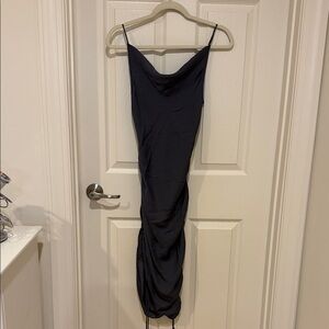 Chic Gray Slip Dress